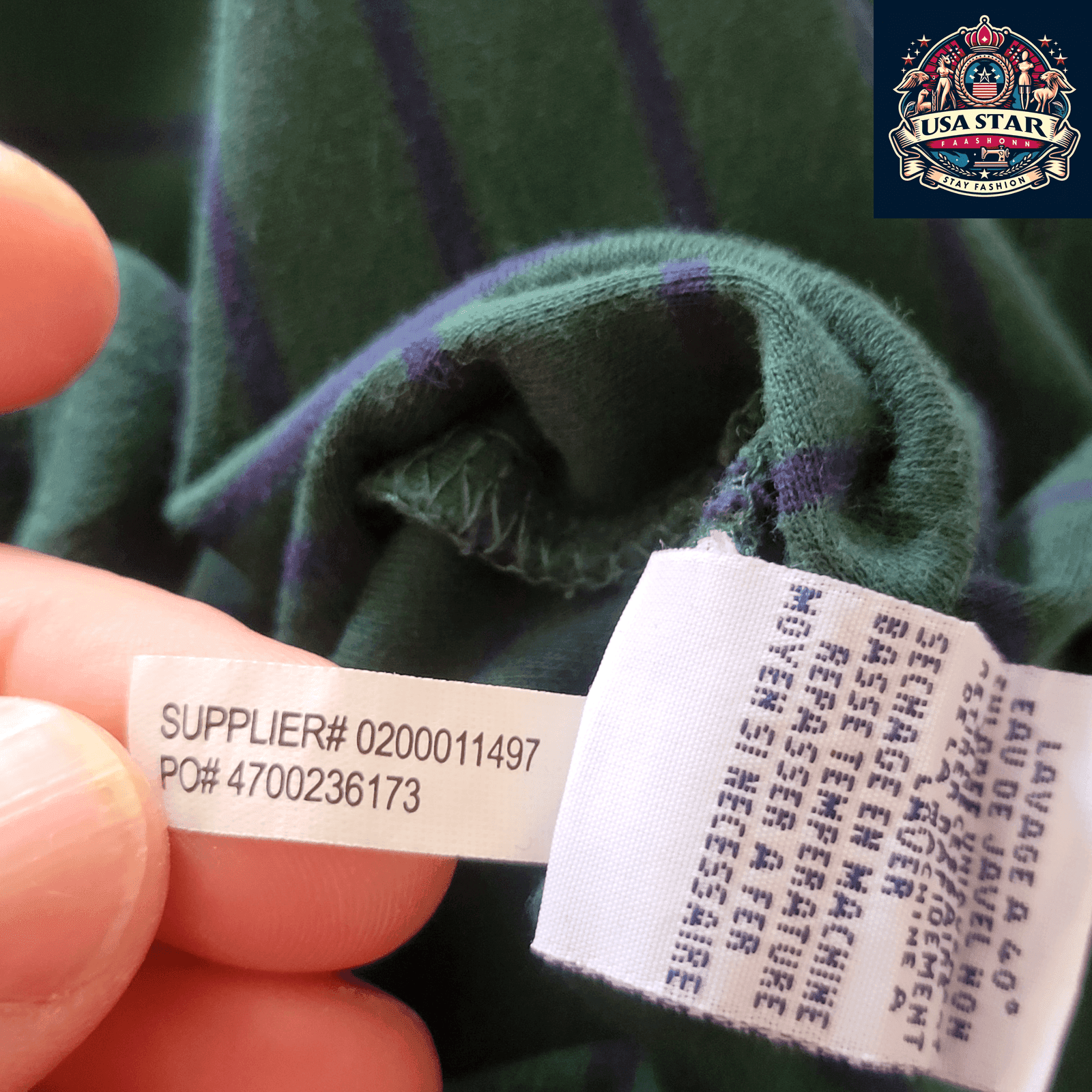 Polo Ralph Lauren Men's Polo Shirt XXL Green Striped Classic Fit 100% Cotton for Timeless Style - USASTARFASHION