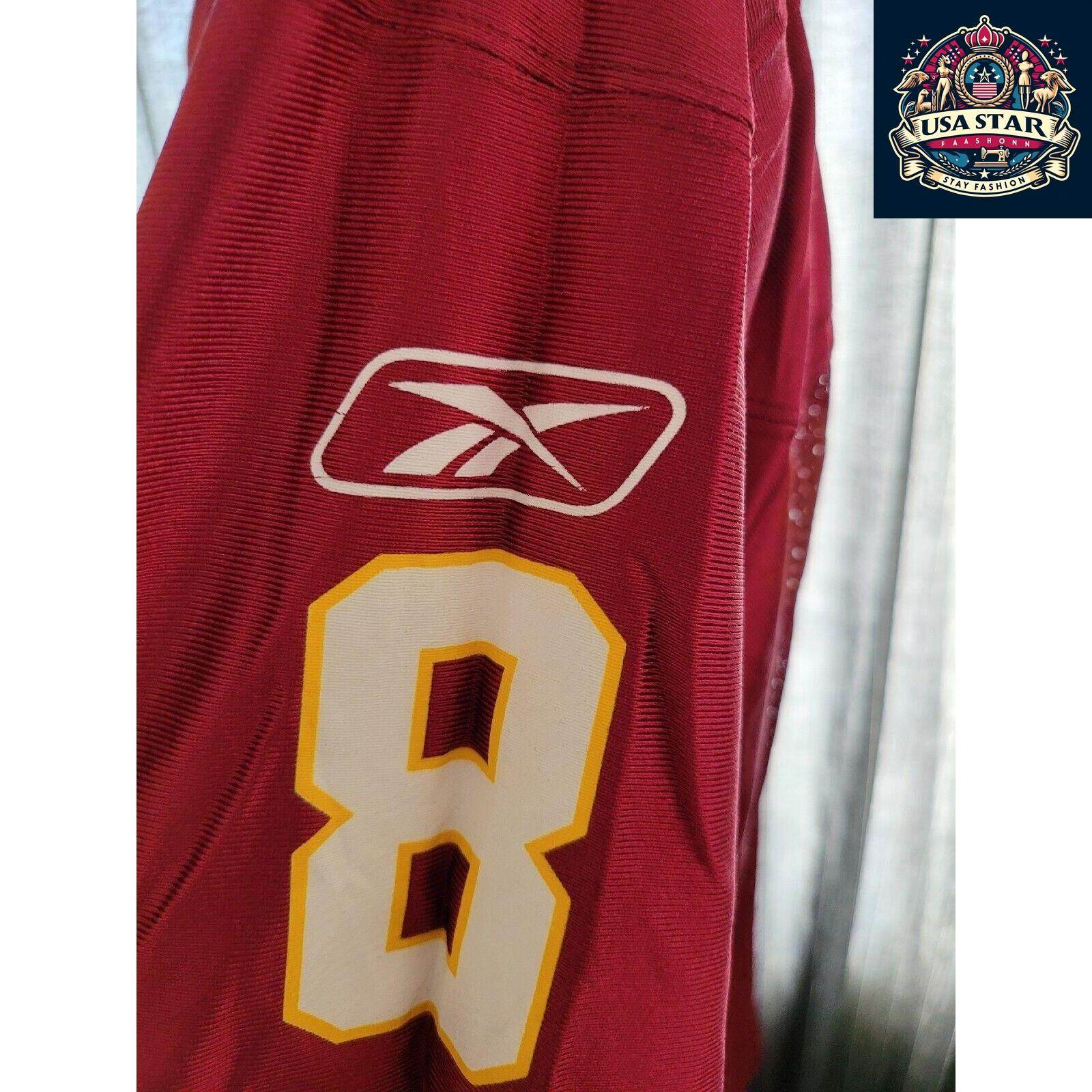 Washington Commanders Jersey Brunell #8 by Reebok, Size L, Vintage Style, Grade A Condition - USASTARFASHION