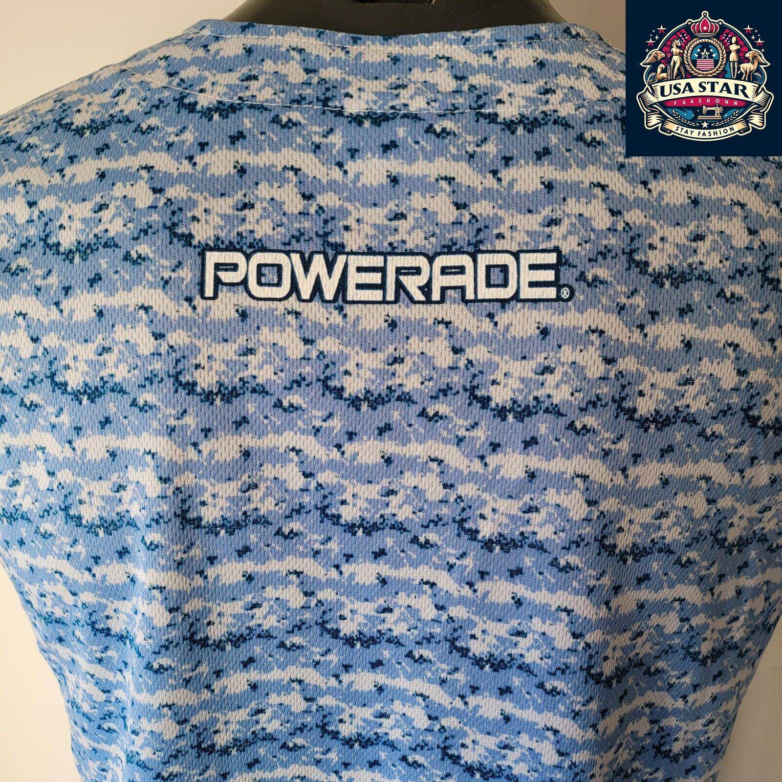 Lodes Powerade Baseball T-Shirt Size S - Comfortable Fit, Durable Quality, Bold Logo Design - USASTARFASHION