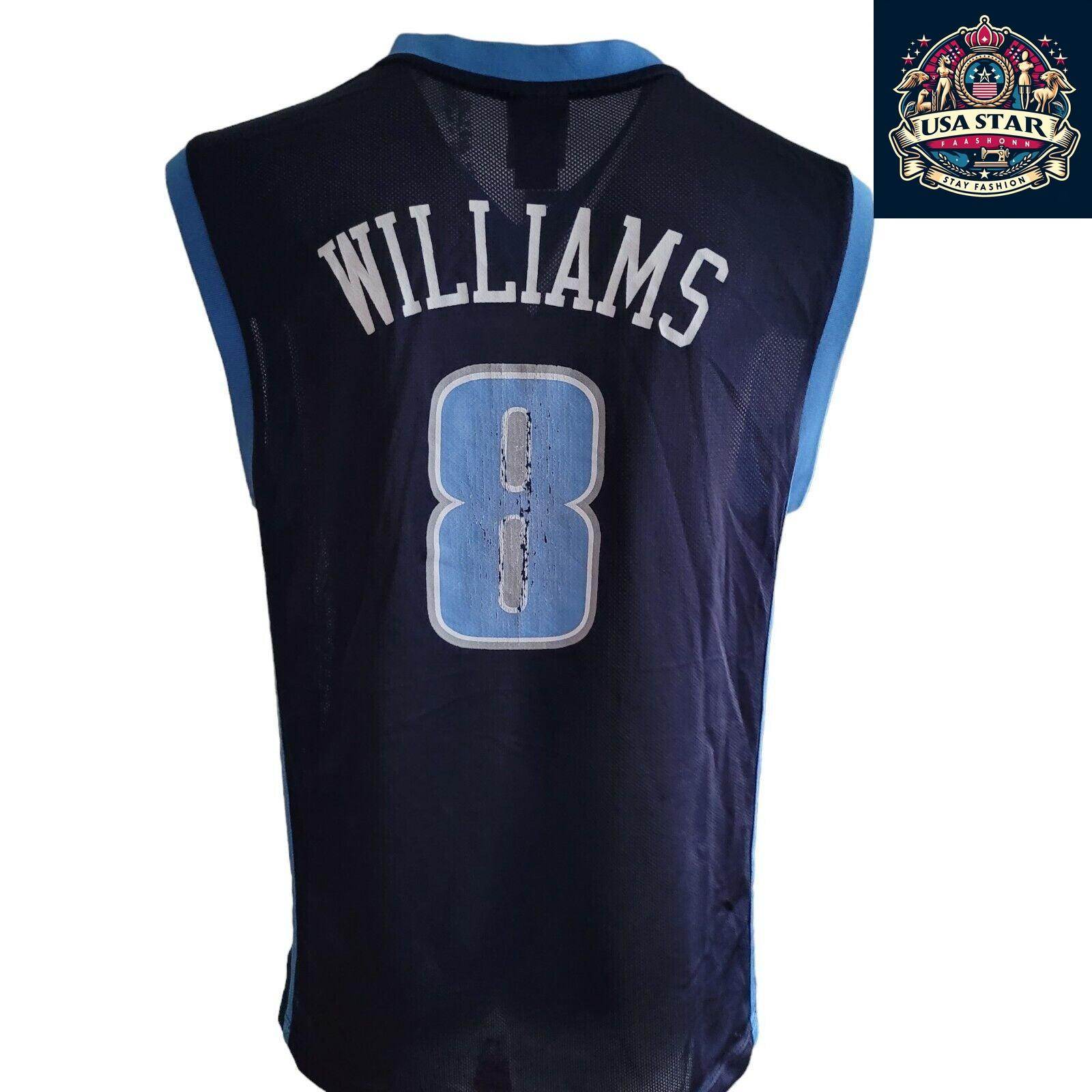 Deron Williams Jersey #8 Utah Jazz Size M - Authentic NBA Fan Apparel for Basketball Enthusiasts - USASTARFASHION
