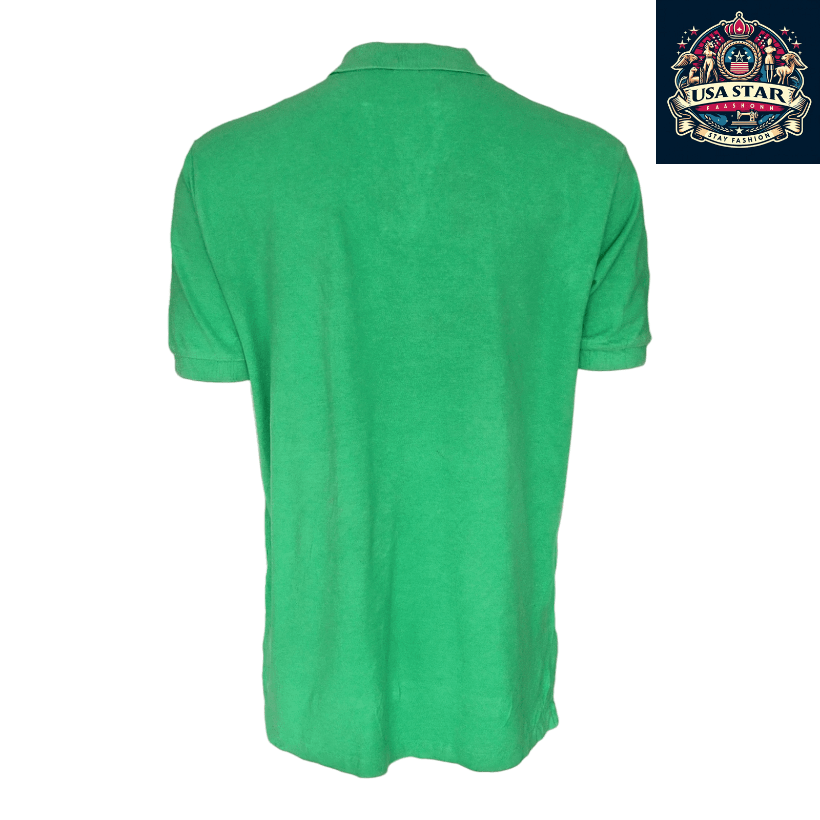 Polo Ralph Lauren Shirt Men's Green Classic Fit XL, 100% Cotton, Stylish & Comfortable Wardrobe Essential - USASTARFASHION