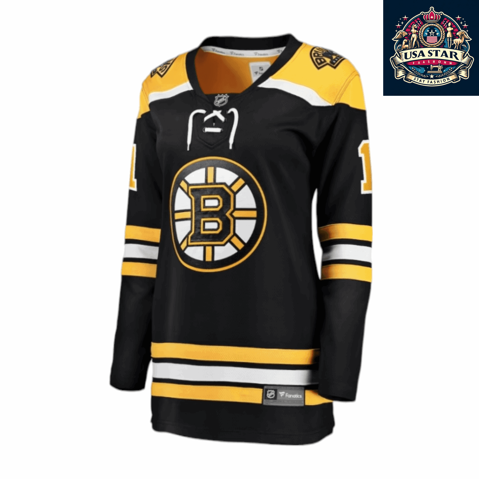 Boston Bruins Women's Jersey 2017 Breakaway Home 3XL - Modern Fit, Moisture - Wicking Fabric - USASTARFASHION