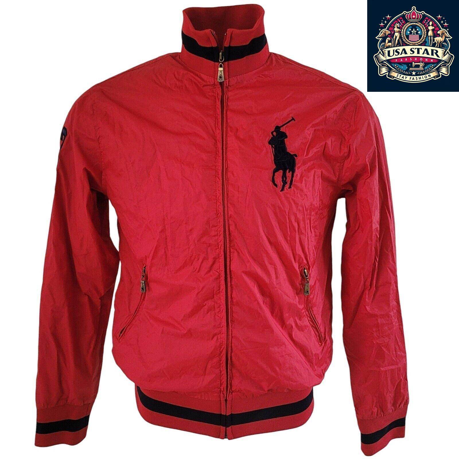 Polo Ralph Lauren Youth Rain Jacket, Lightweight Waterproof Unisex Design, Adult S/M, Stylish & Functional - USASTARFASHION
