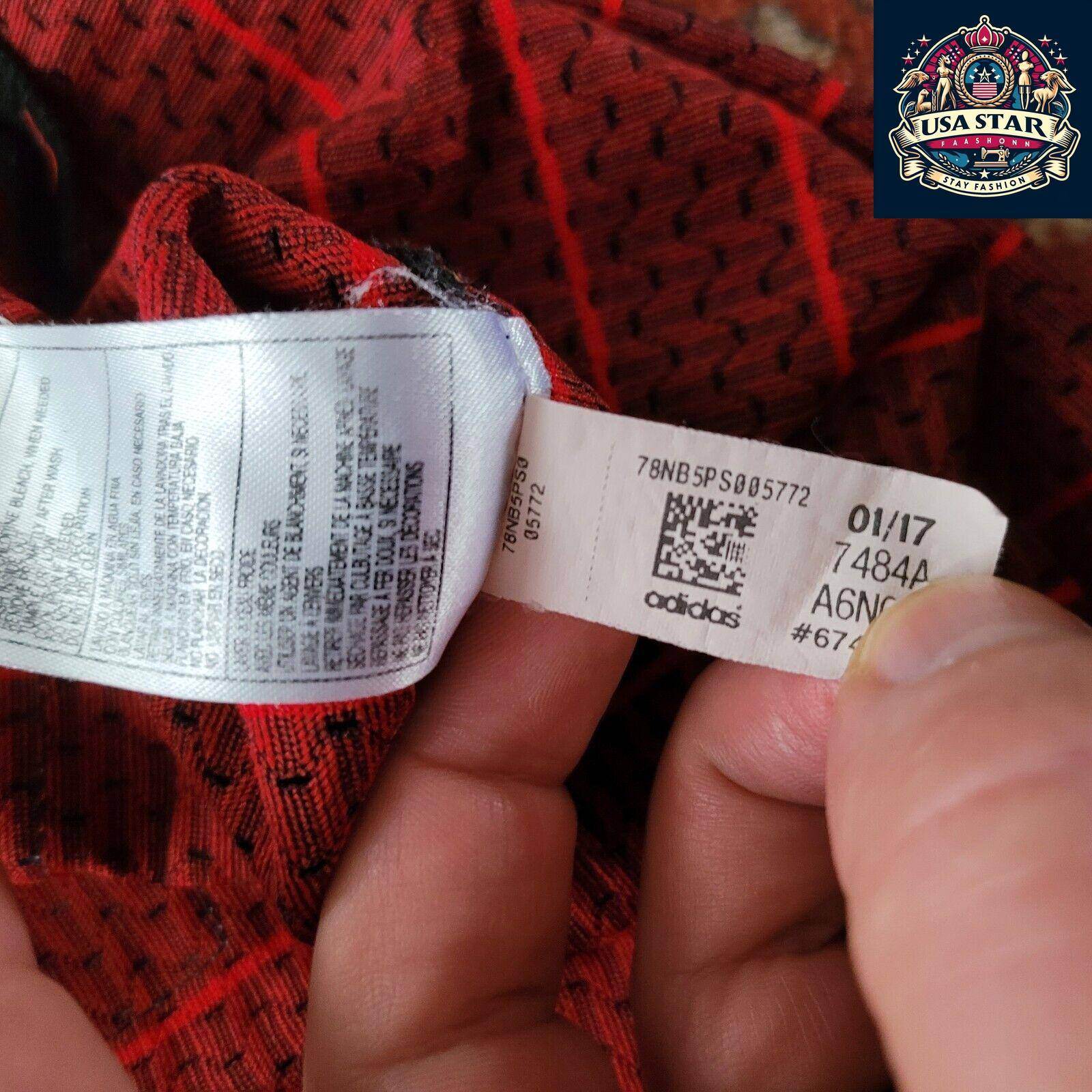 Scottie Pippen 33 Chicago Bulls Jersey - Black Red Pinstripe Vintage M - NBA Apparel - USASTARFASHION