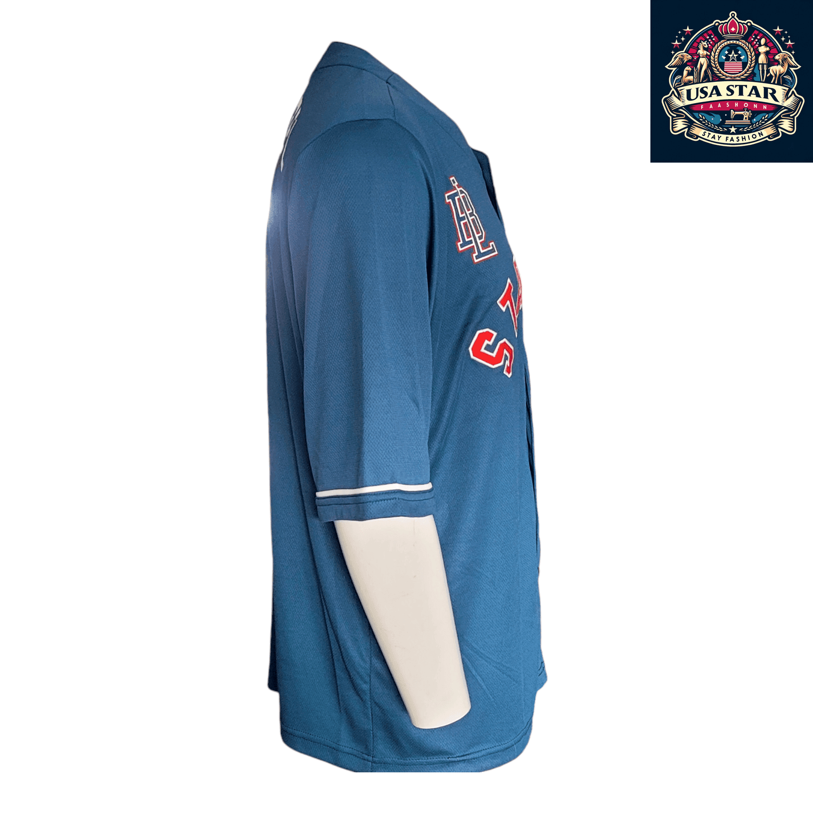 Starter Black Label Jersey Men's Teal 71 Baseball Jersey, Size M - Comfortable & Stylish Fit - USASTARFASHION