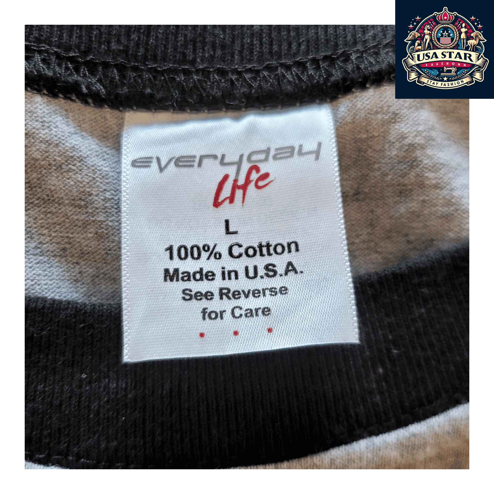 Nescar Racing T-Shirt - 100% Cotton, Durable, Comfortable Fit, Made in USA, Size Large - USASTARFASHION