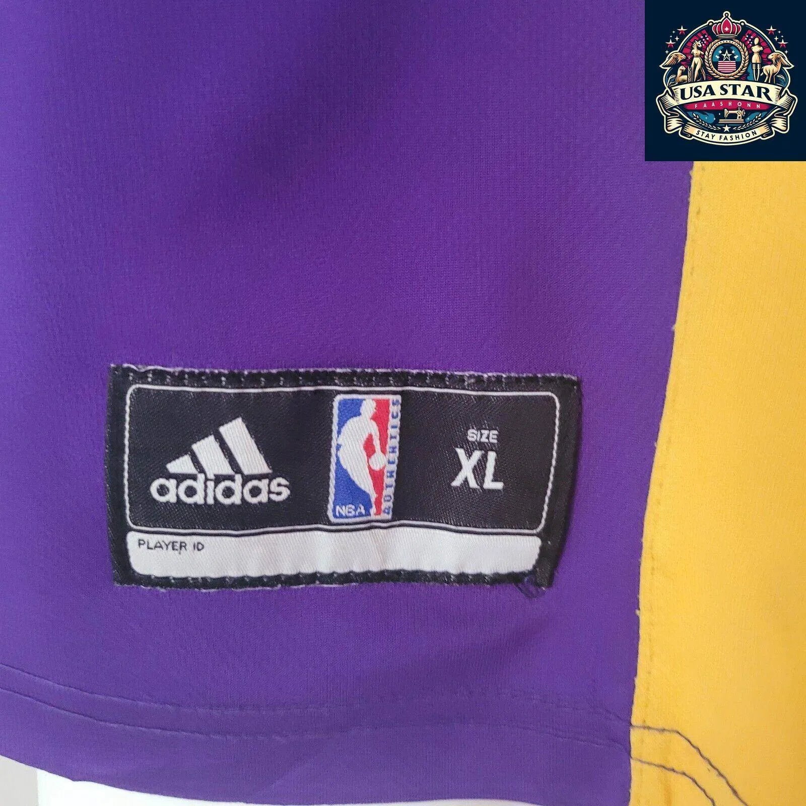 Adidas NBA Lakers Gasol No. 16 Purple Vest Jersey for Youth (18 - 20) & Adults S/M - USASTARFASHION