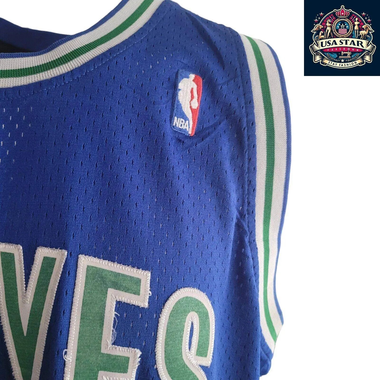 Kevin Garnett 21 Minnesota Timberwolves Jersey Sz L 1996 Hardwood Classics by Adidas - USASTARFASHION