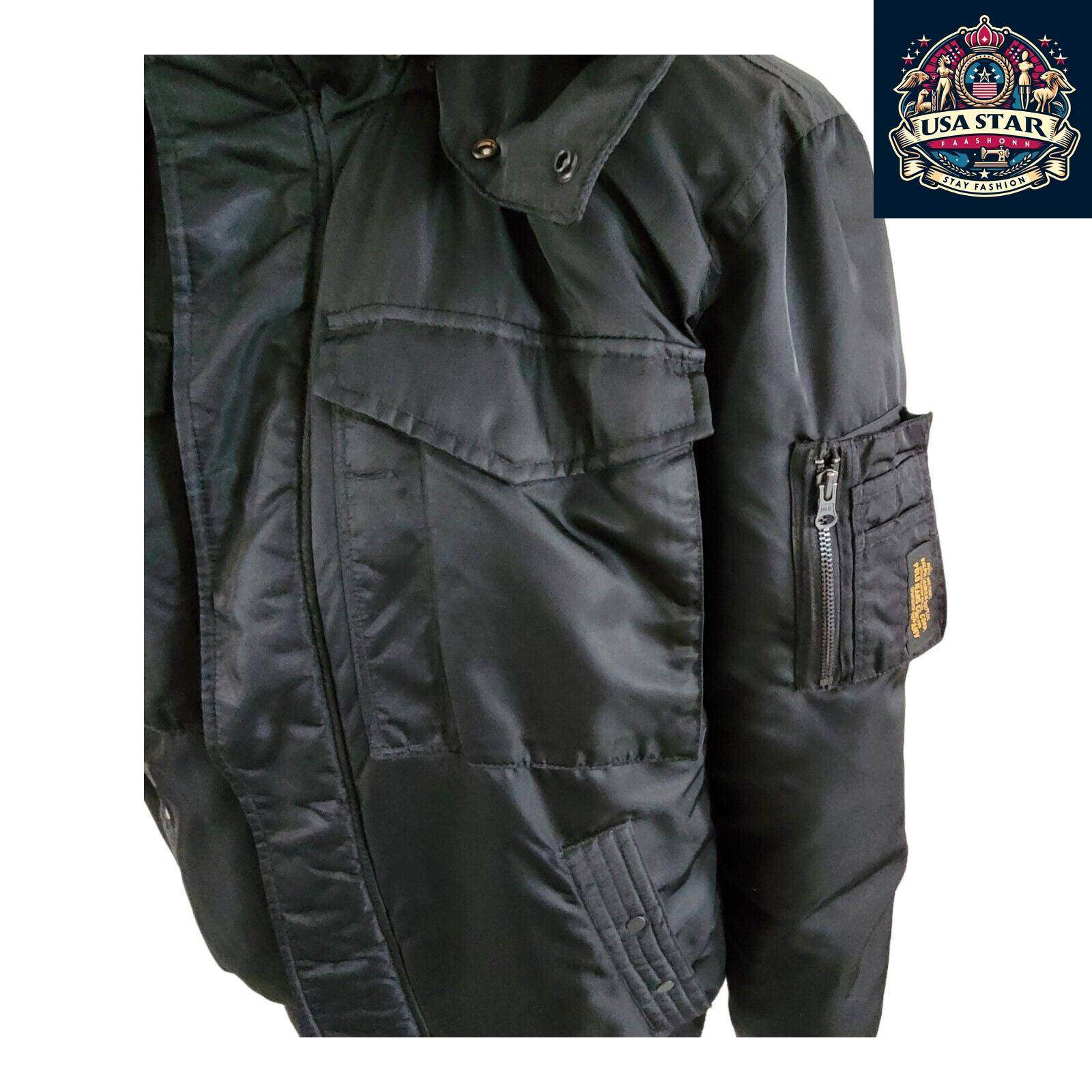 Ralph Lauren Military Surplus Jacket L, 80% Duck Down, Detachable Hood, Stylish & Functional - USASTARFASHION
