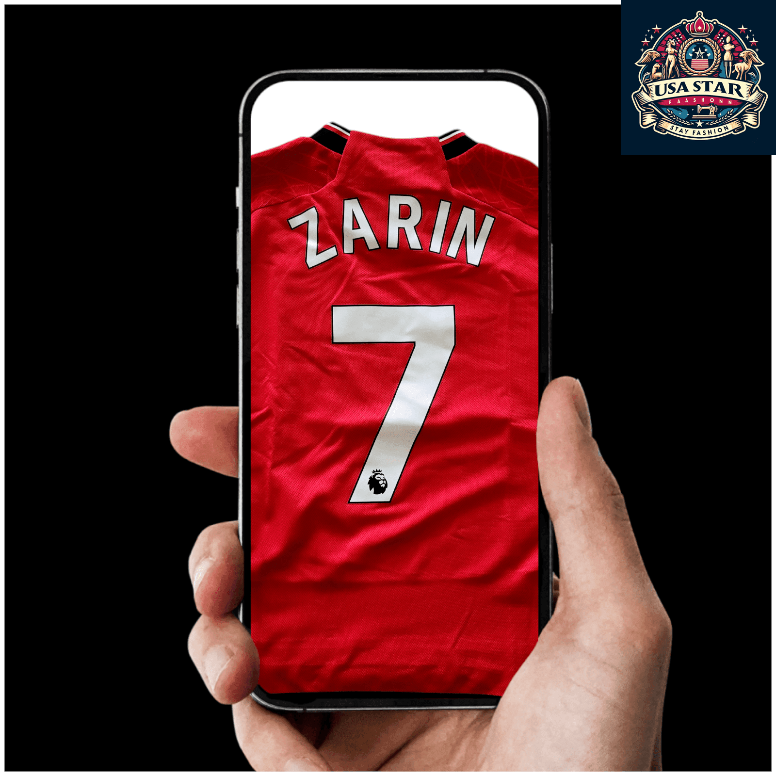 Manchester United Youth Jersey 2023 - 2024 Home Size 7 - 8Y with AEROREADY Technology, Model Zarin 7 - USASTARFASHION