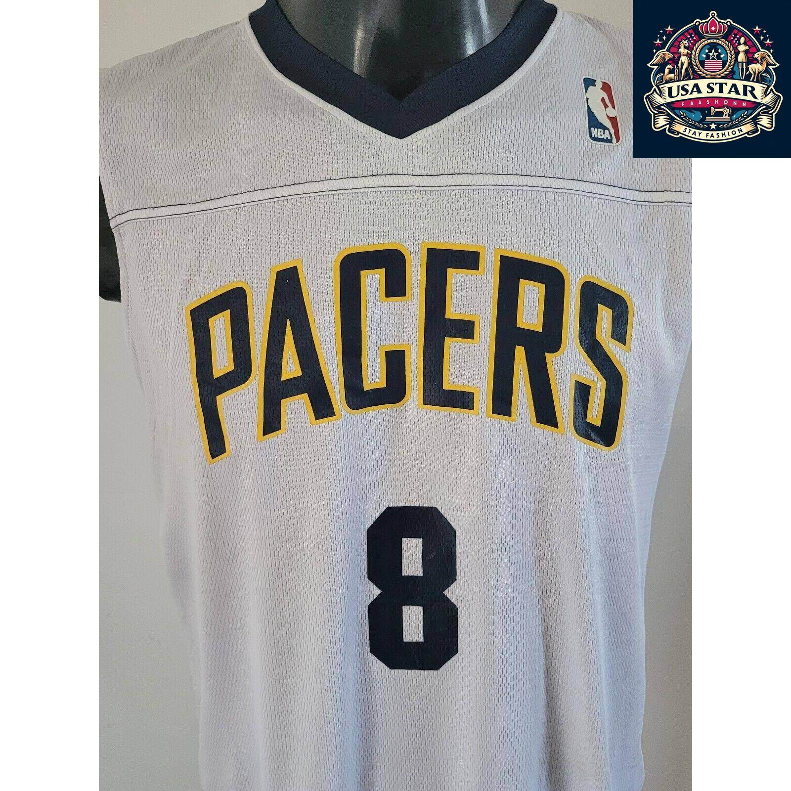 Adult NBA Pacers Reversible Jersey by Alleson Athletic - DX Large, Lightweight, Two Styles - USASTARFASHION