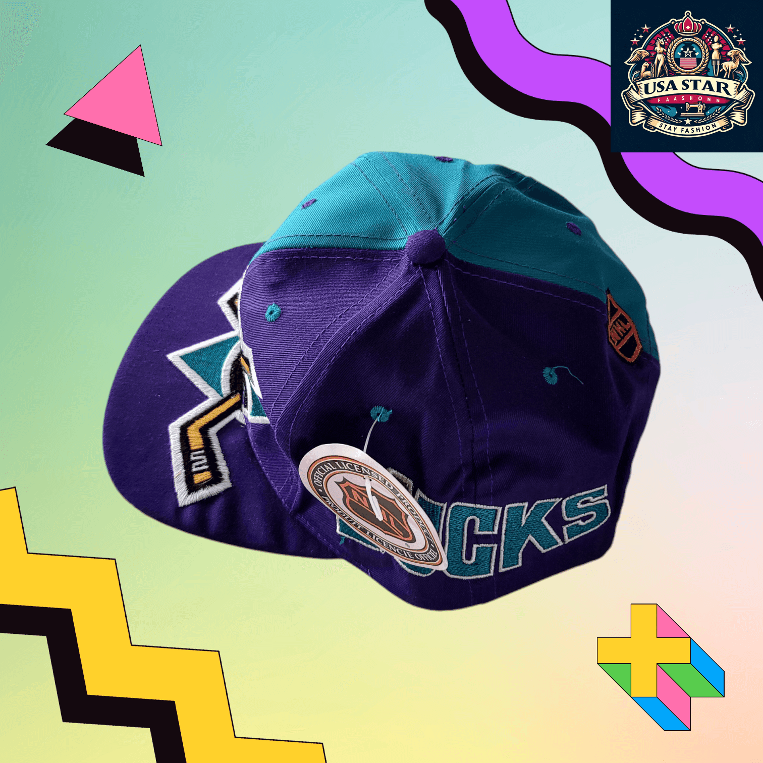 Anaheim Ducks Baseball Cap – NHL Adjustable Hat with Embroidered Logo in Team Colors - USASTARFASHION