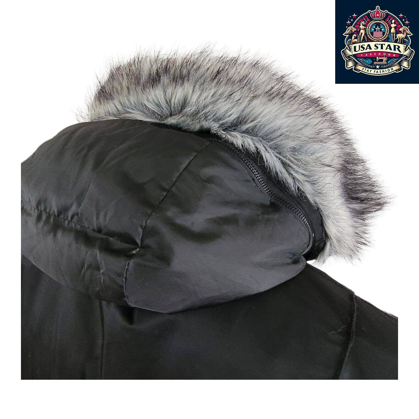 Ralph Lauren Military Surplus Jacket L, 80% Duck Down, Detachable Hood, Stylish & Functional - USASTARFASHION