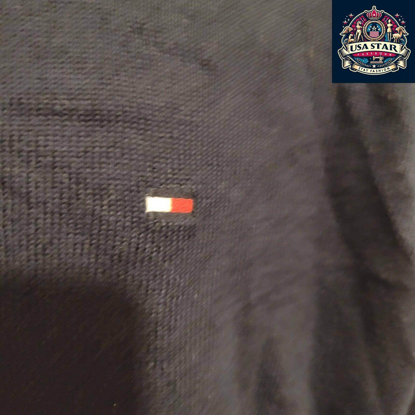 Tommy Hilfiger Jumper - Large Pima Cotton, Classic Design, Soft Comfortable Feel, Ideal For Layering - USASTARFASHION