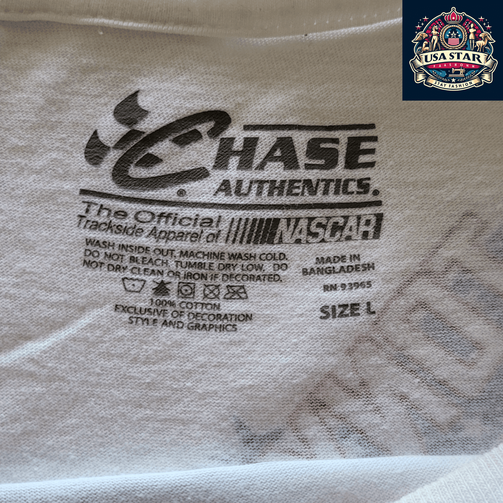Tony Stewart T-Shirt 14 - Large Comfort Fit, Bold Graphics for NASCAR Fans by Chase Authentics - USASTARFASHION