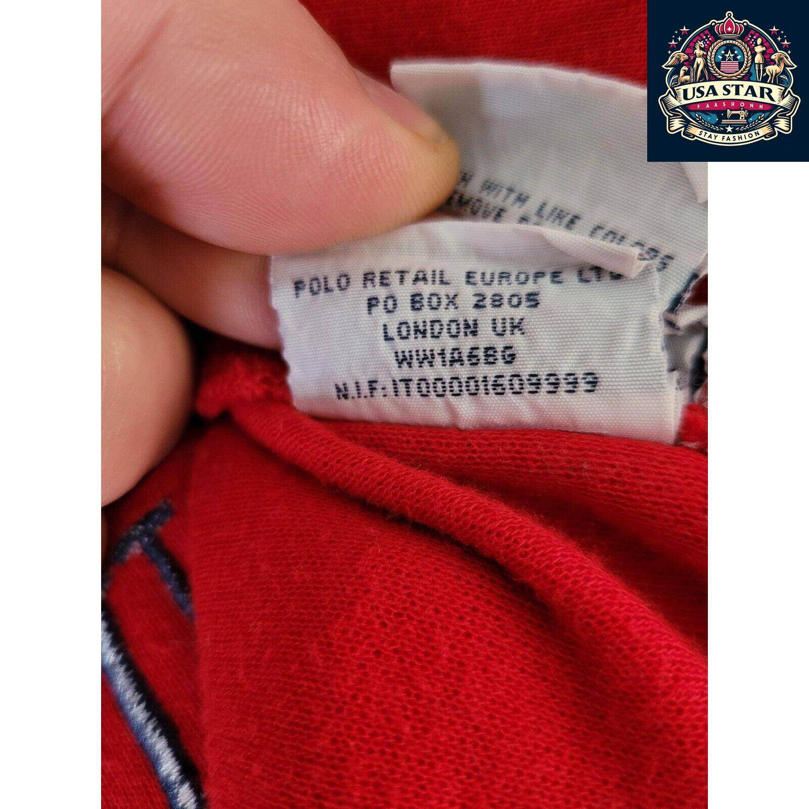 Polo Ralph Lauren Track Top XL - Vintage Style, Comfortable Fit, United States Sports Motif - USASTARFASHION