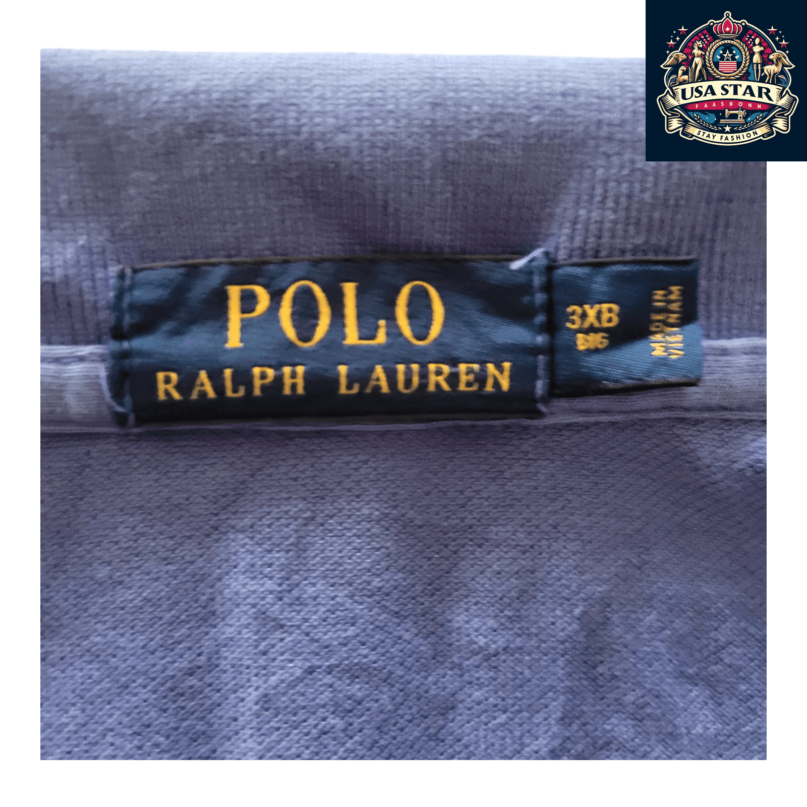 Polo Ralph Lauren Polo Shirt - Grade A Condition, Size 3XB, 100% Cotton, Breathable Comfort - USASTARFASHION