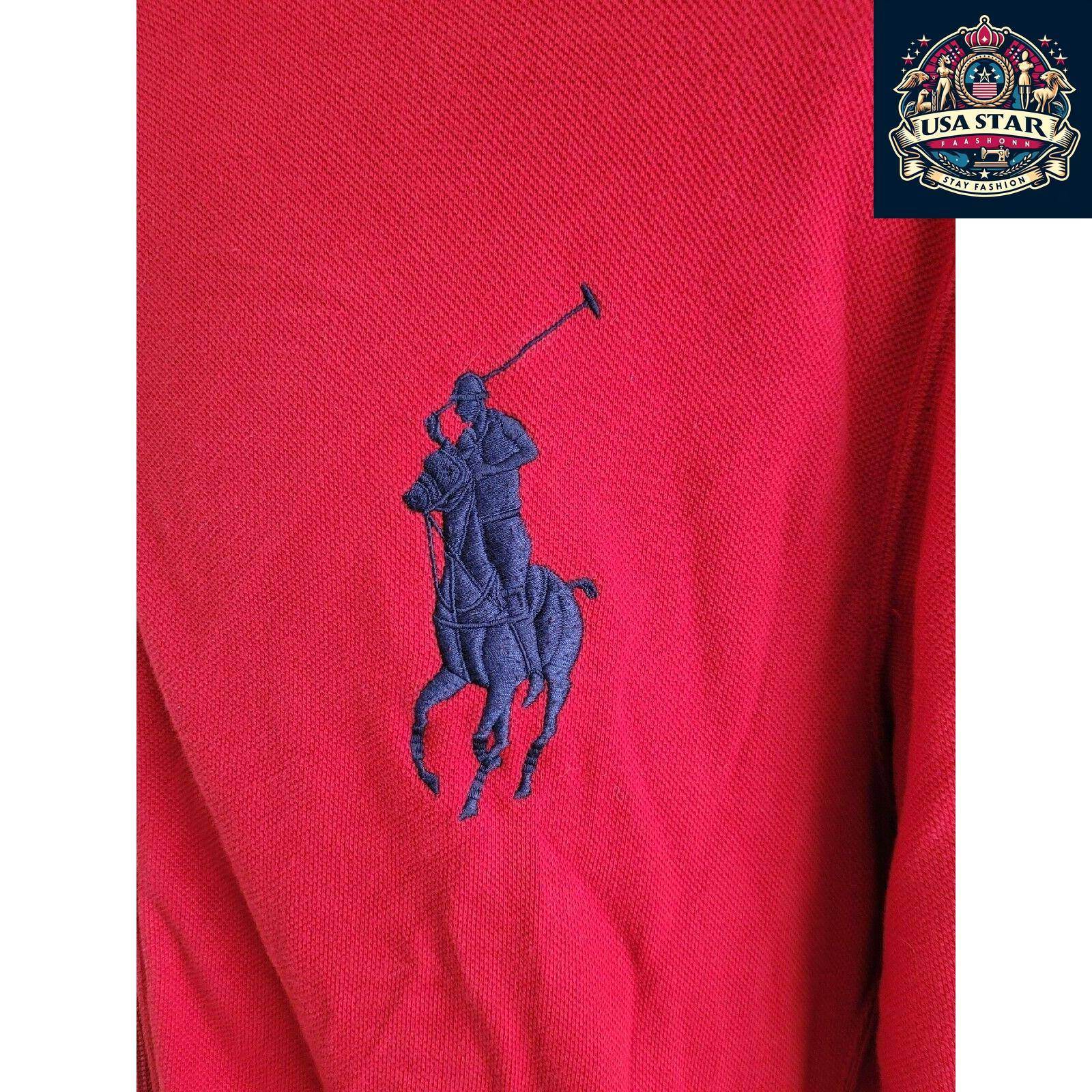 Polo Ralph Lauren Track Top XL - Vintage Style, Comfortable Fit, United States Sports Motif - USASTARFASHION
