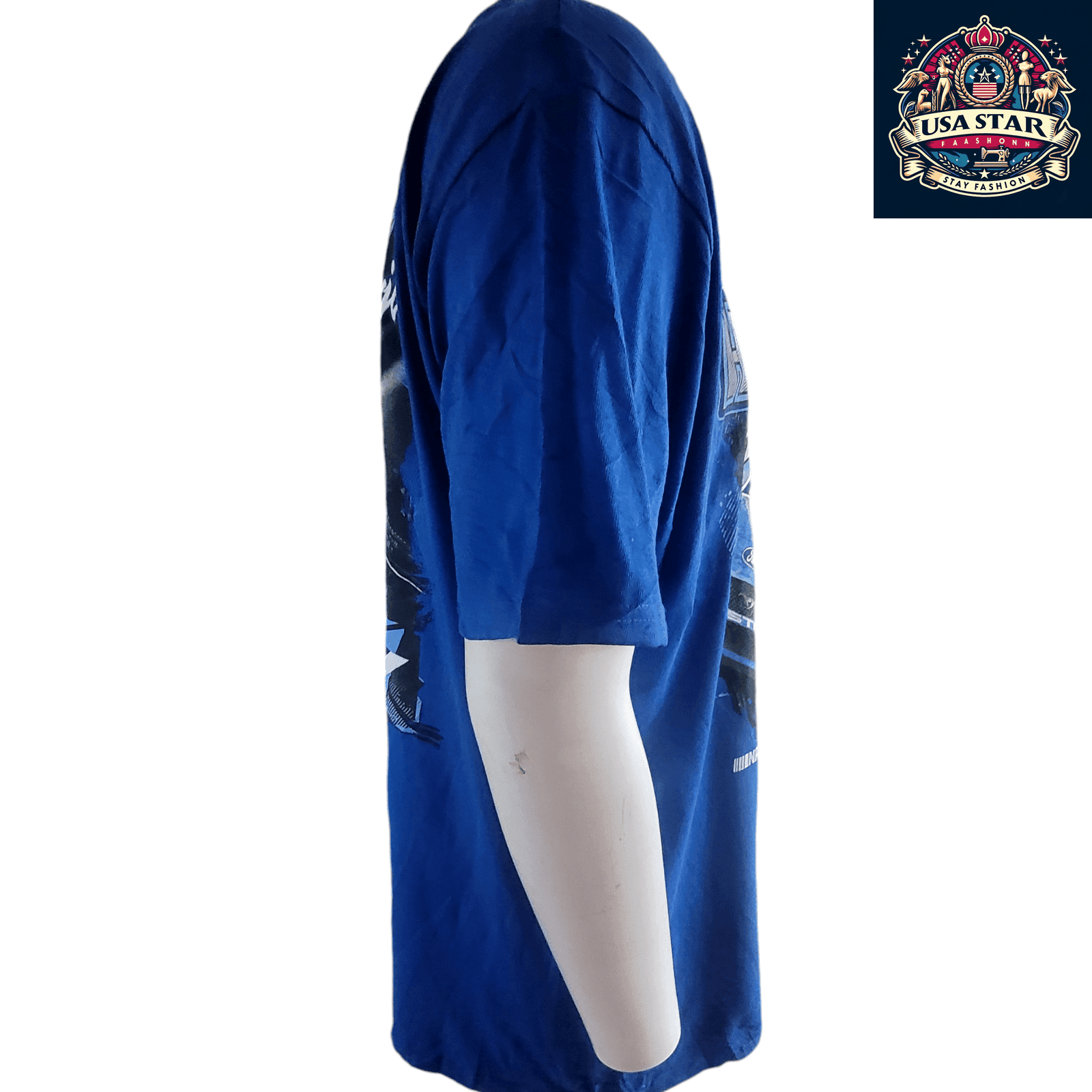 Kevin Harvick T-Shirt XL - Comfortable 100% Cotton, Vibrant Busch Light Graphics, Stewart - Haas Racing - USASTARFASHION