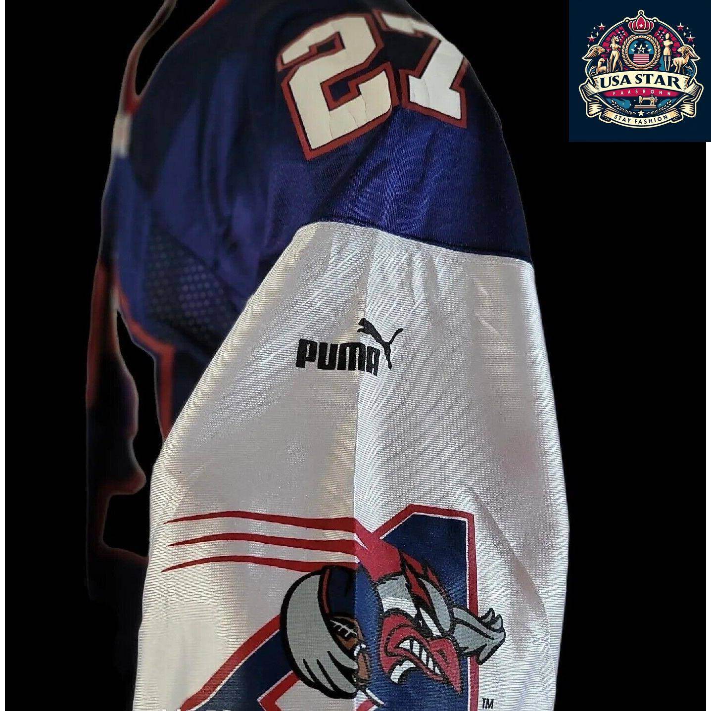 Puma NFL Jersey #27 Adult Large - Moisture-Wicking, Breathable Fabric, Team Colors, Authentic Design - USASTARFASHION