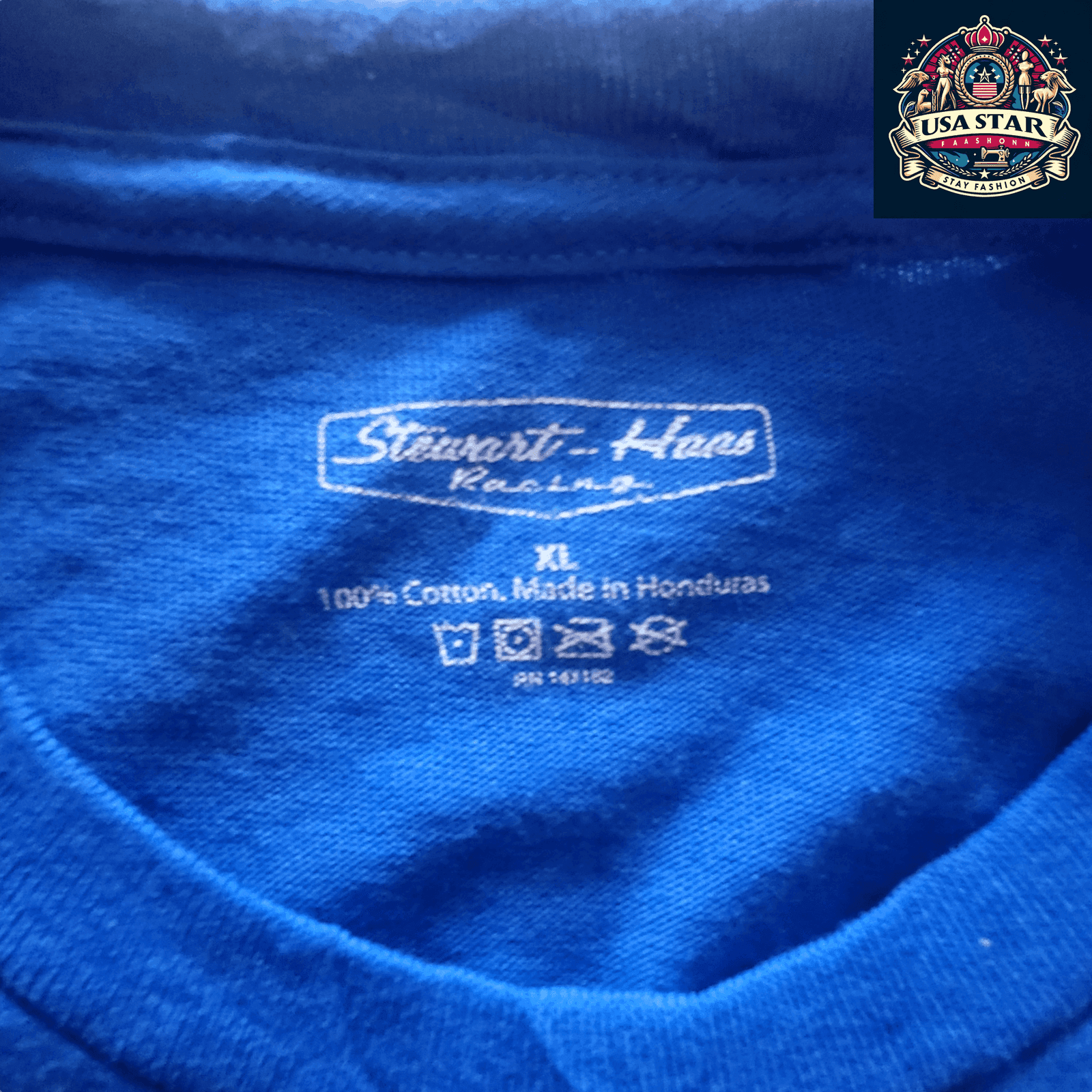 Kevin Harvick T-Shirt XL - Comfortable 100% Cotton, Vibrant Busch Light Graphics, Stewart - Haas Racing - USASTARFASHION