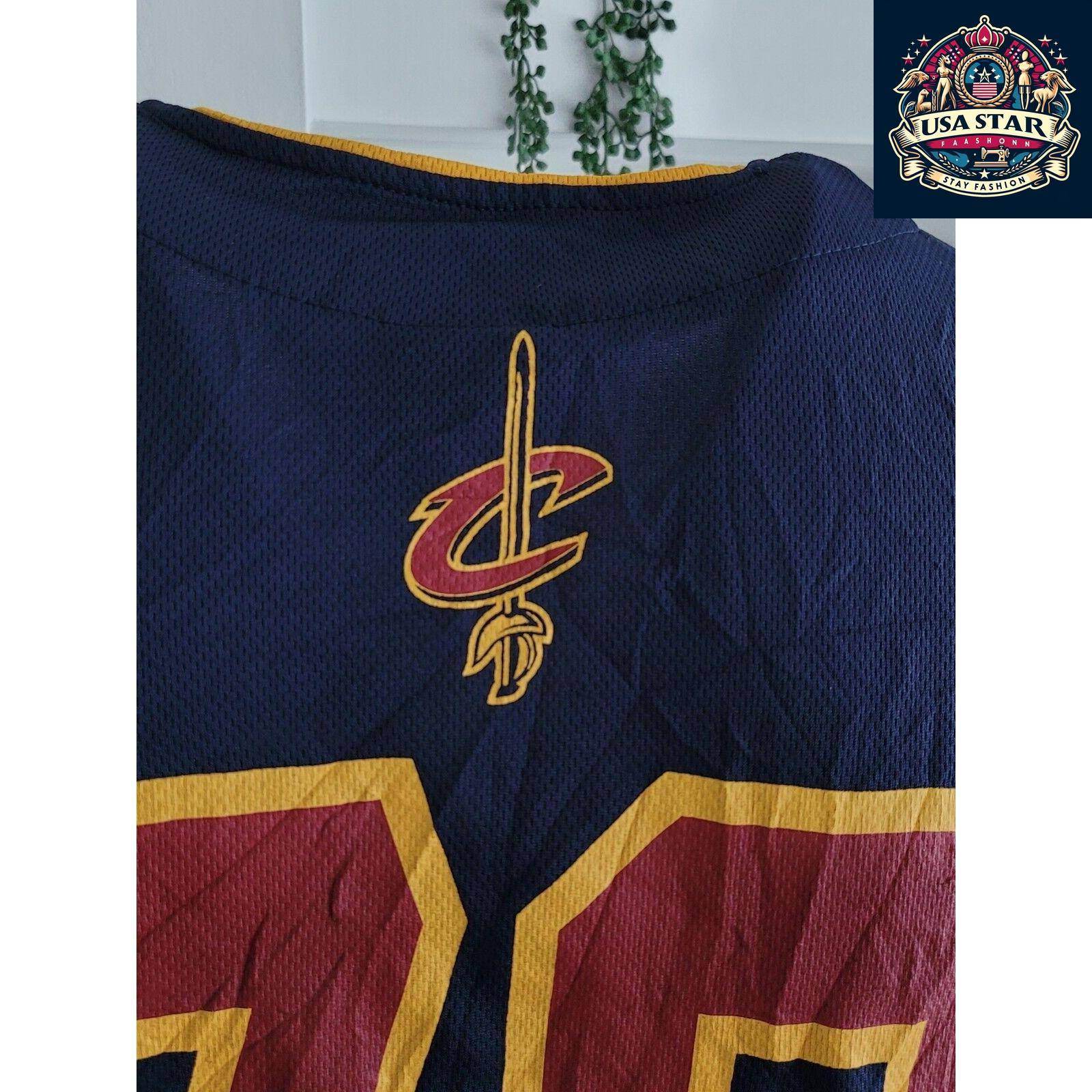 Cleveland Cavaliers Basketball Jersey Large - High - Quality Fabric, Excellent Condition, Perfect Fit - USASTARFASHION