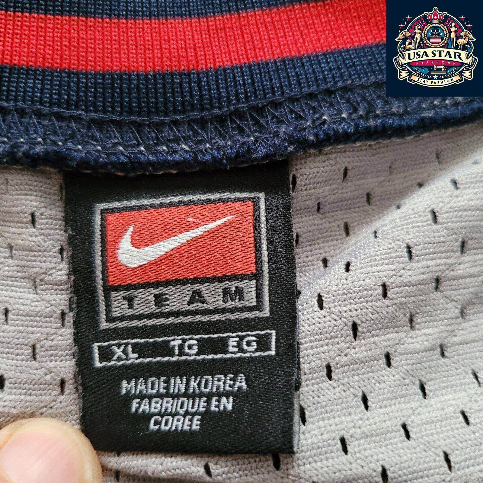 Official Nike Vintage Basketball Jersey 5 Jason Kidd New Jersey Nets Swingman XL - Retro Style - USASTARFASHION