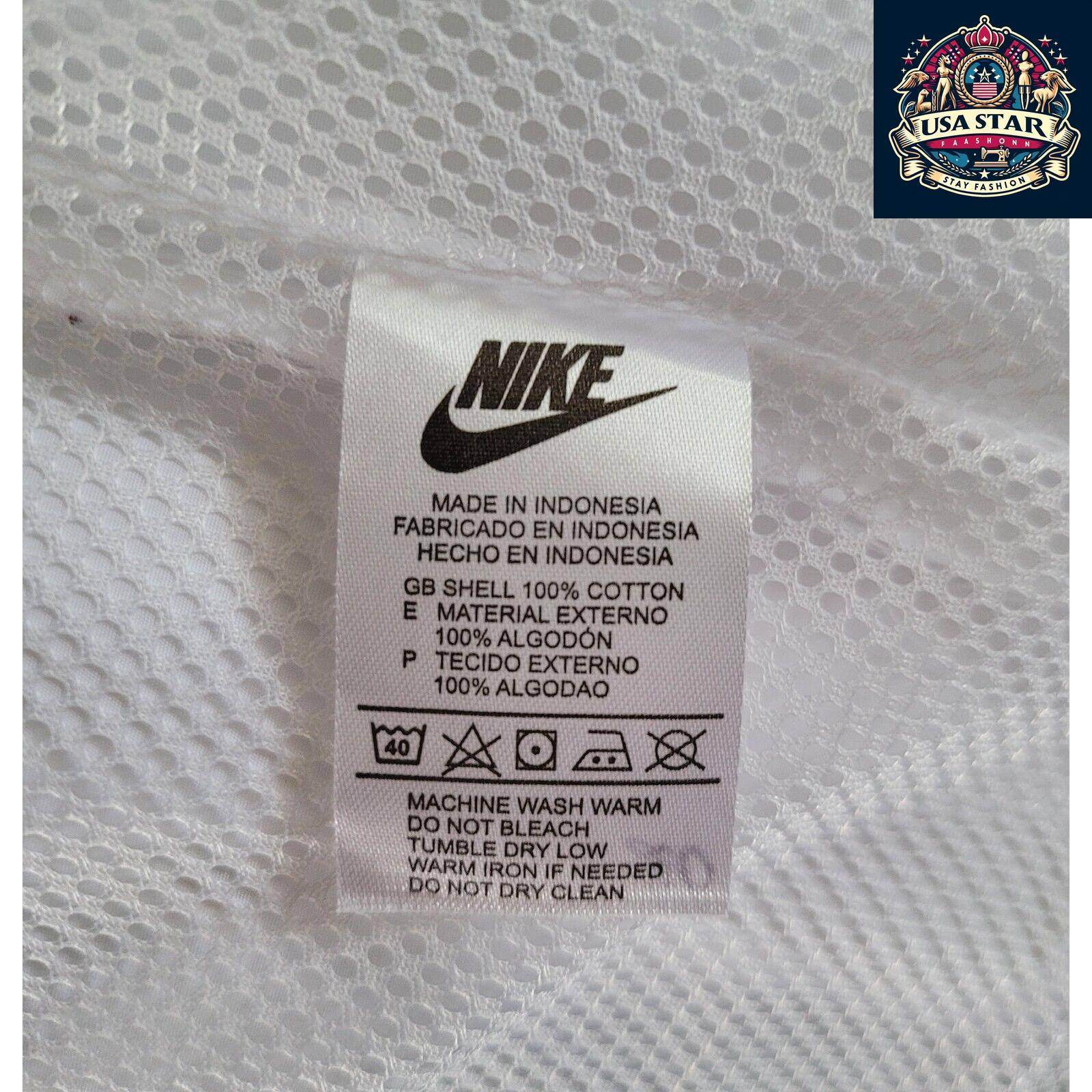 Nike Mighty Ducks Jacket - White Windbreaker Rain Jacket Size S with Iconic Logo and Adjustable Hood - USASTARFASHION