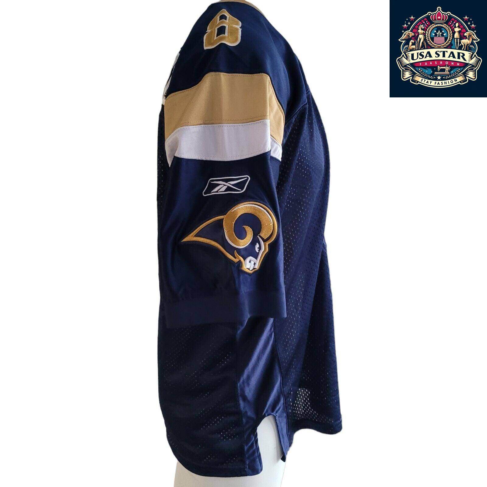 St Louis Rams Jersey 8 Bradford By Reebok, Size 48, Authentic Design, Great Condition - USASTARFASHION