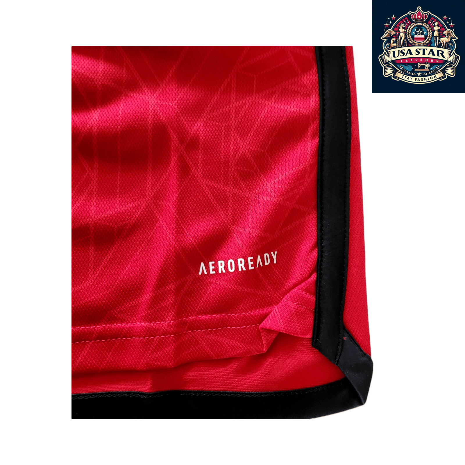 Manchester United Youth Jersey M 2023 - 2024, Adidas AEROREA, TeamViewer, Red Fan Gear - USASTARFASHION