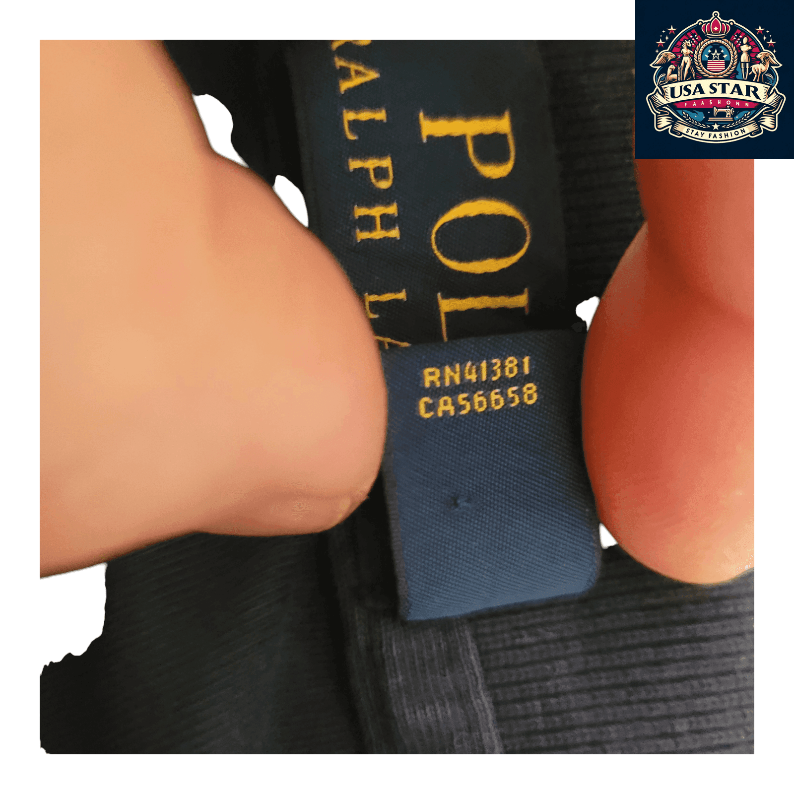 Polo Ralph Lauren Polo Shirt Navy Blue Custom Fit for Men, Size L, 100% Cotton Comfort - USASTARFASHION
