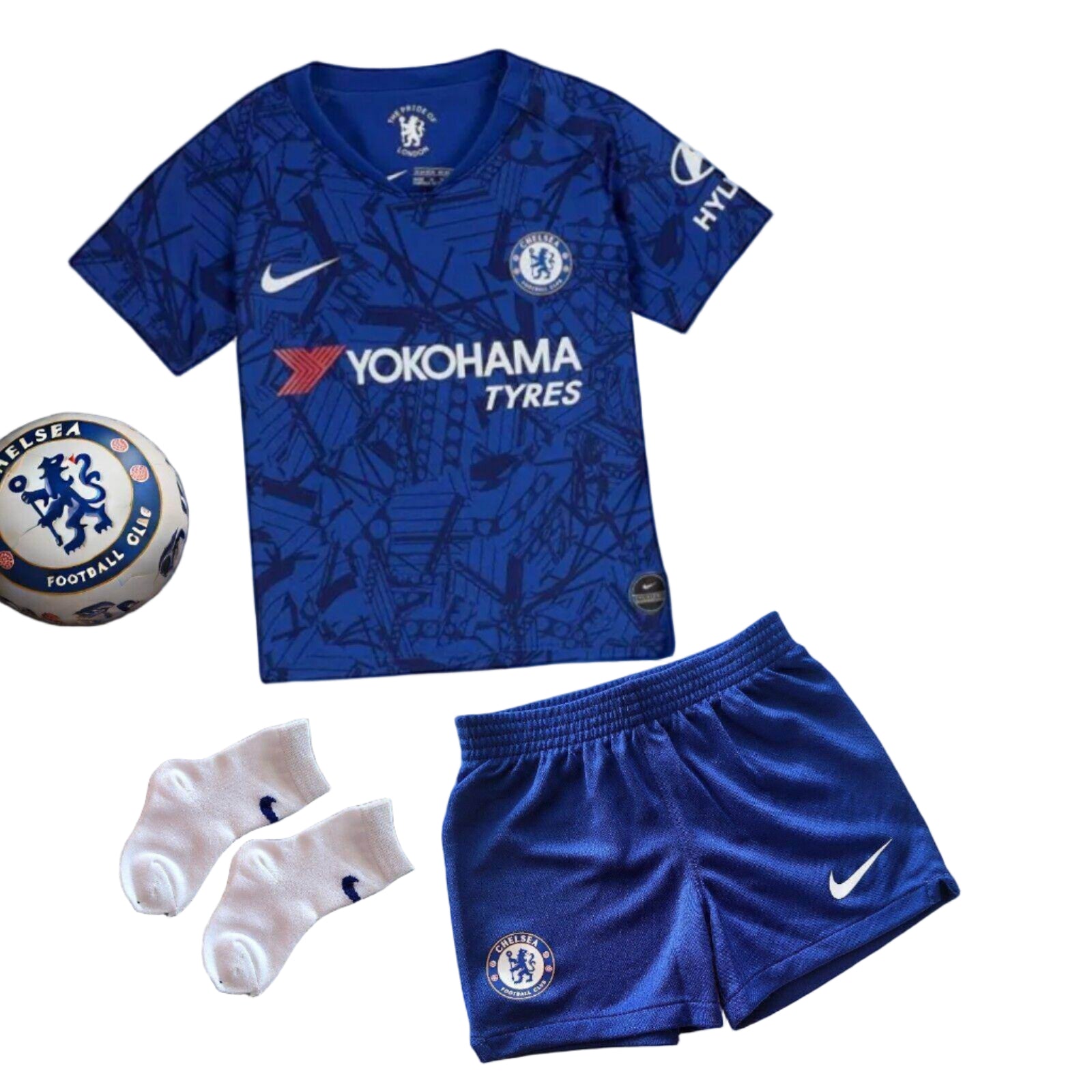 Chelsea FC Infant's Nike Home Football Kit 9 - 12 Months - Shirt, Shorts, Socks, Blue - USASTARFASHION