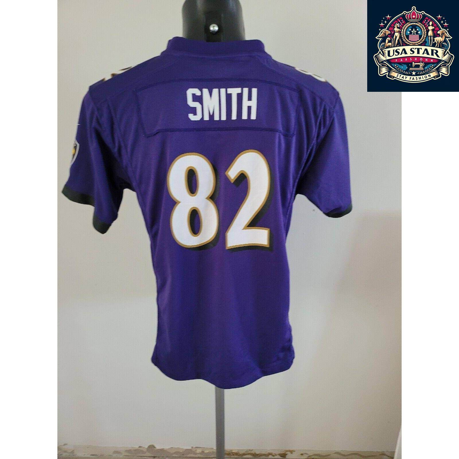 Nike Youth Ravens Jersey 82 Torrey Smith XL - On - Field NFL Apparel for Young Fans - USASTARFASHION