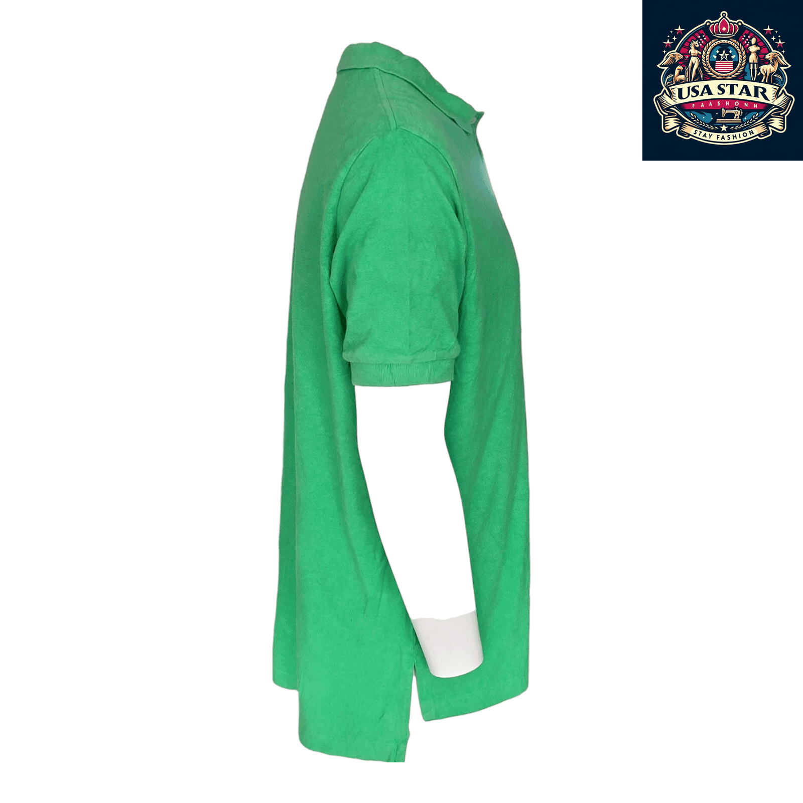 Polo Ralph Lauren Shirt Men's Green Classic Fit XL, 100% Cotton, Stylish & Comfortable Wardrobe Essential - USASTARFASHION