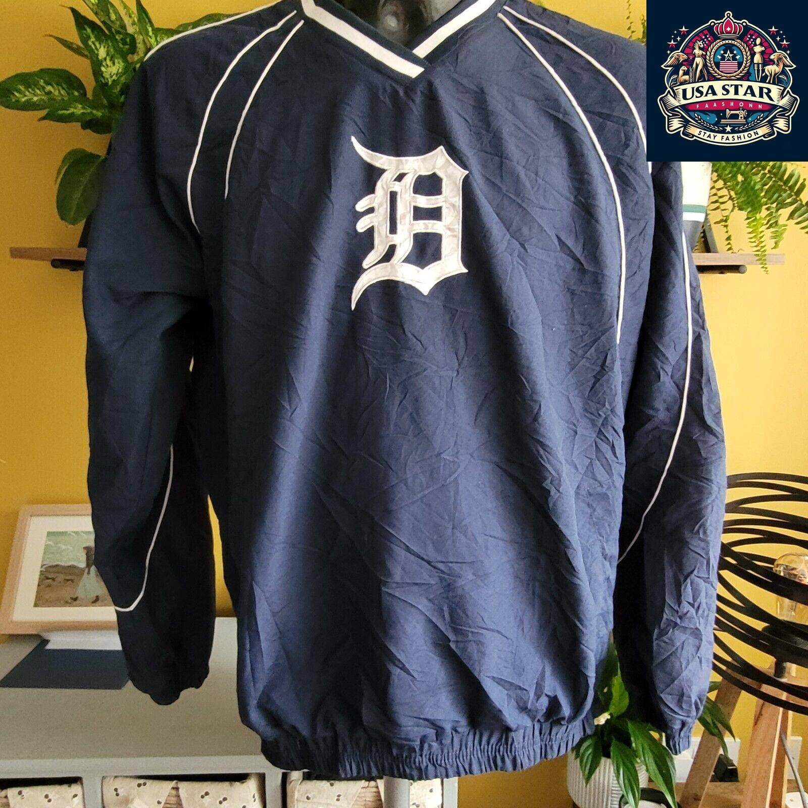G - III Apparel Detroit Tigers Jacket – Stylish Zipped Pullover, Comfortable Fan Gear Size L/G - USASTARFASHION