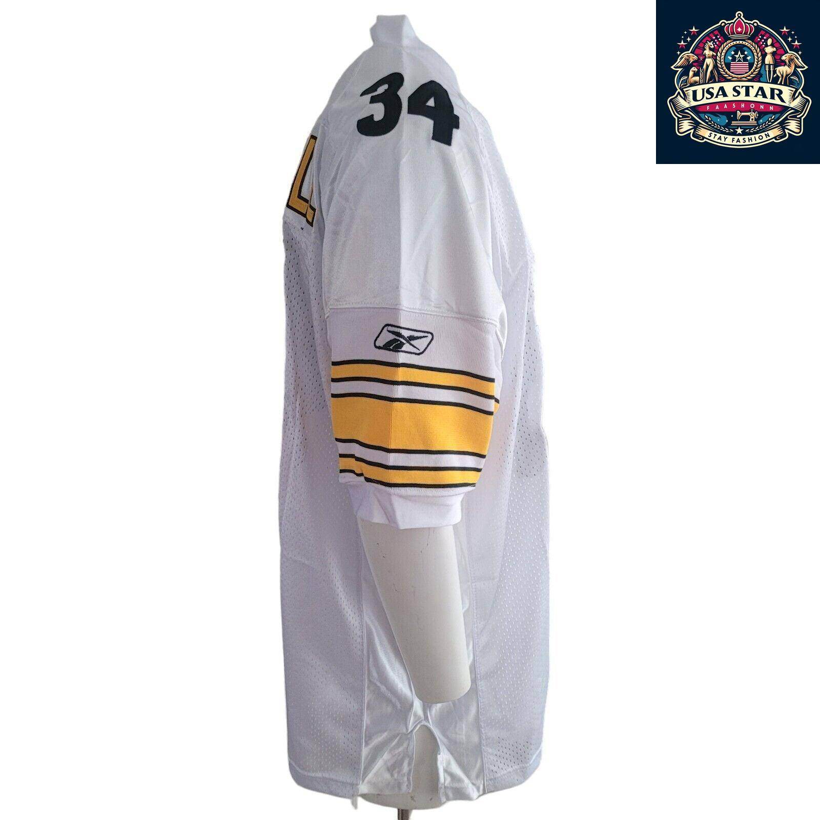 Pittsburgh Steelers Jersey Reebok NFL Mendenhall 34 Size 54 (2XL) - Authentic Fan Apparel - USASTARFASHION