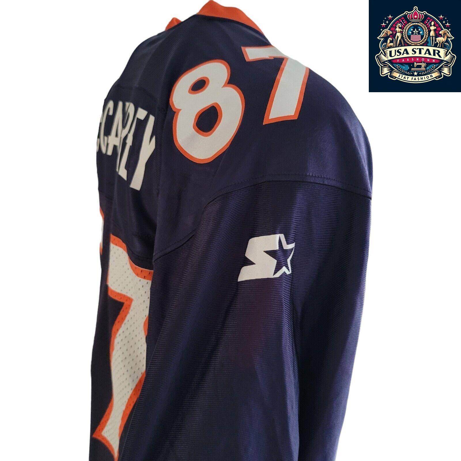 Denver Broncos Jersey Ed McCaffrey #87 Starter - Comfortable Fit, Officially Licensed Fan Gear - USASTARFASHION