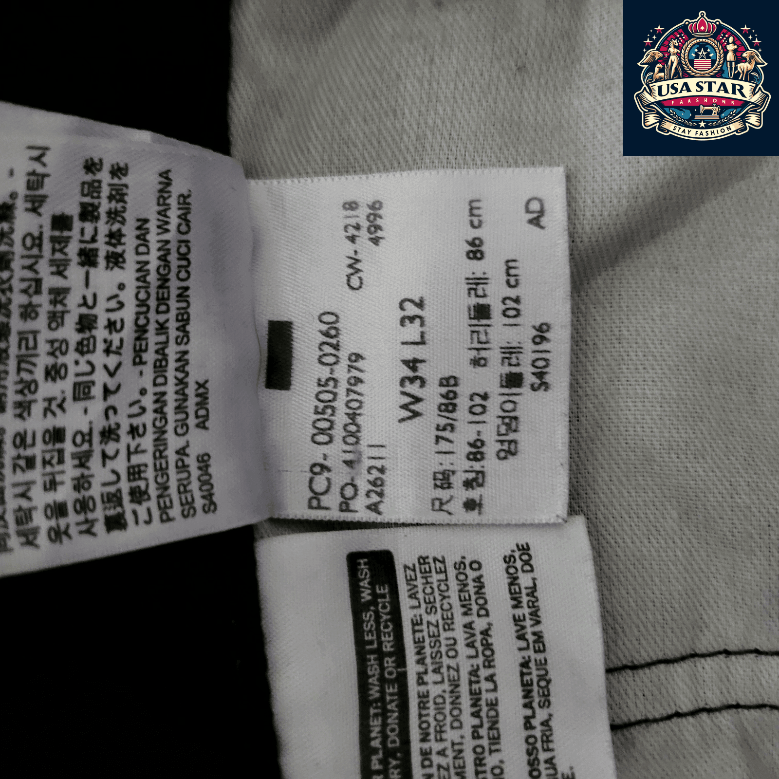 Levi 505 Denim Shorts W34 L32, Grade B, Durable Black Denim Workwear for Comfort and Style - USASTARFASHION