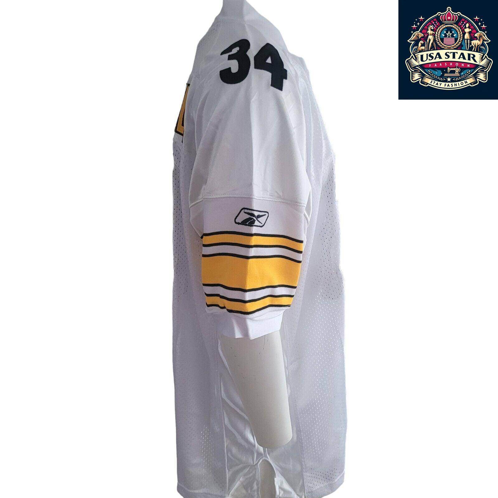 Pittsburgh Steelers Jersey Reebok NFL Mendenhall 34 Size 54 (2XL) - Authentic Fan Apparel - USASTARFASHION