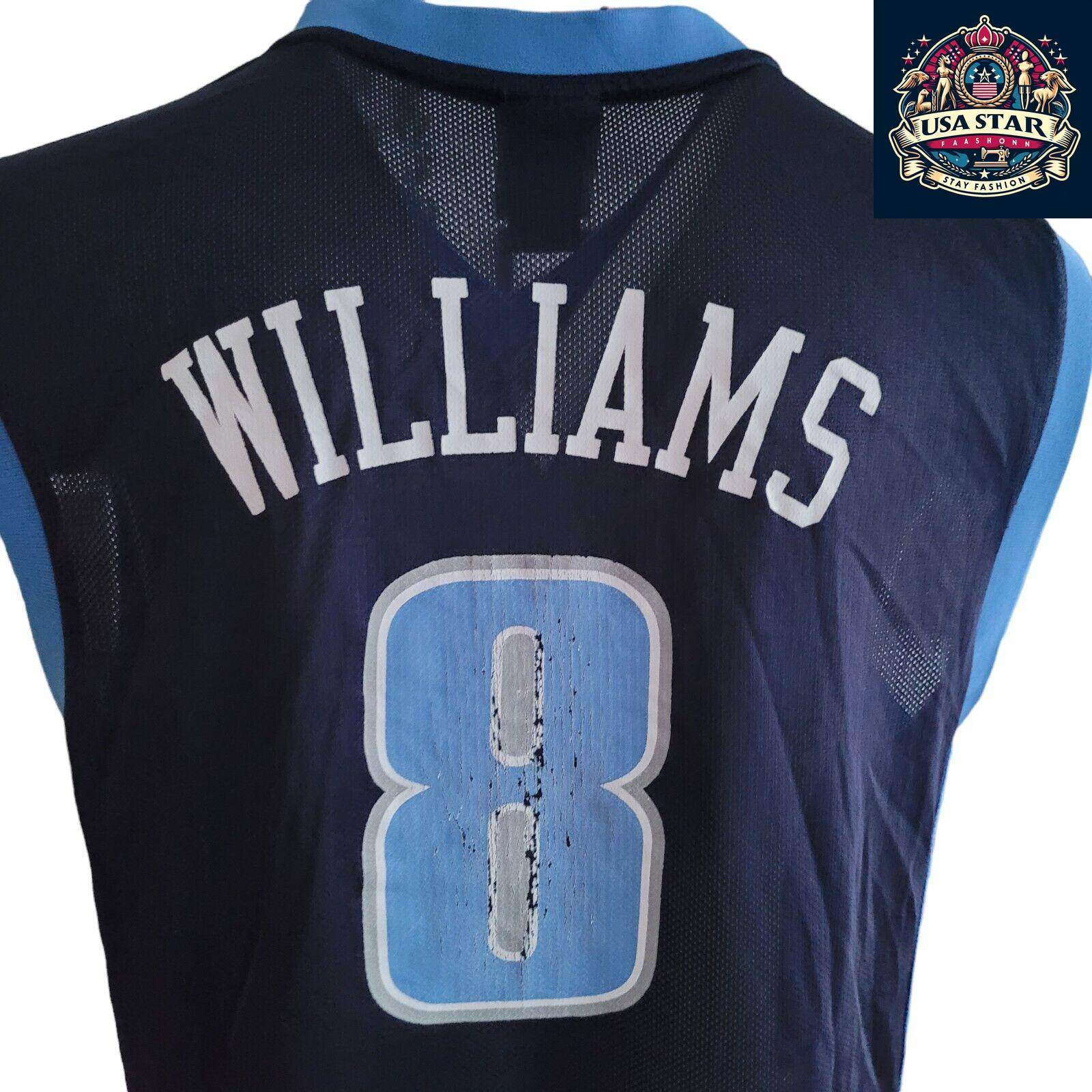 Deron Williams Jersey #8 Utah Jazz Size M - Authentic NBA Fan Apparel for Basketball Enthusiasts - USASTARFASHION