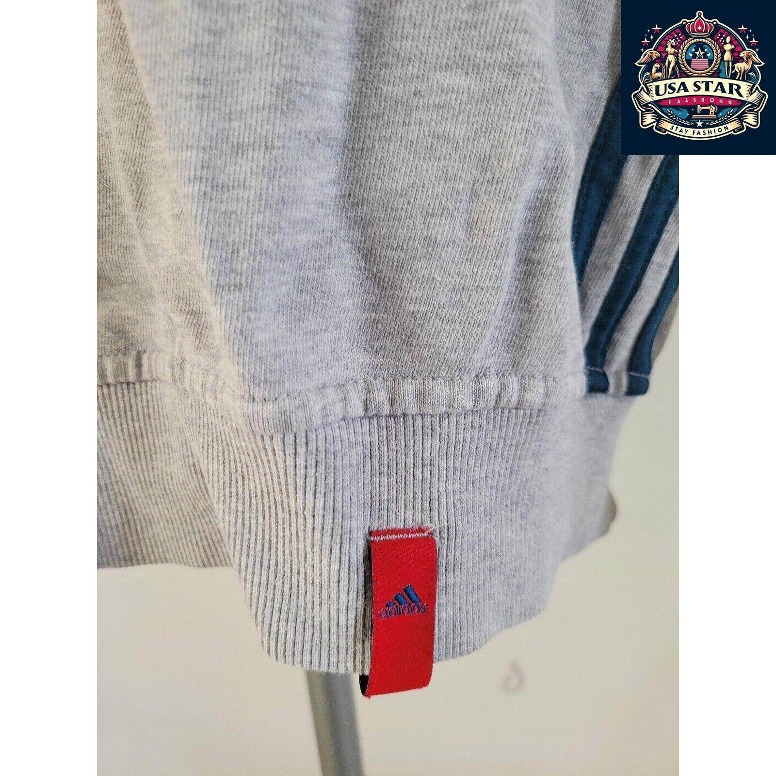 Adidas Tracksuit Top Full Zip Size S - Stylish, Comfortable, Versatile Activewear for All Occasions - USASTARFASHION
