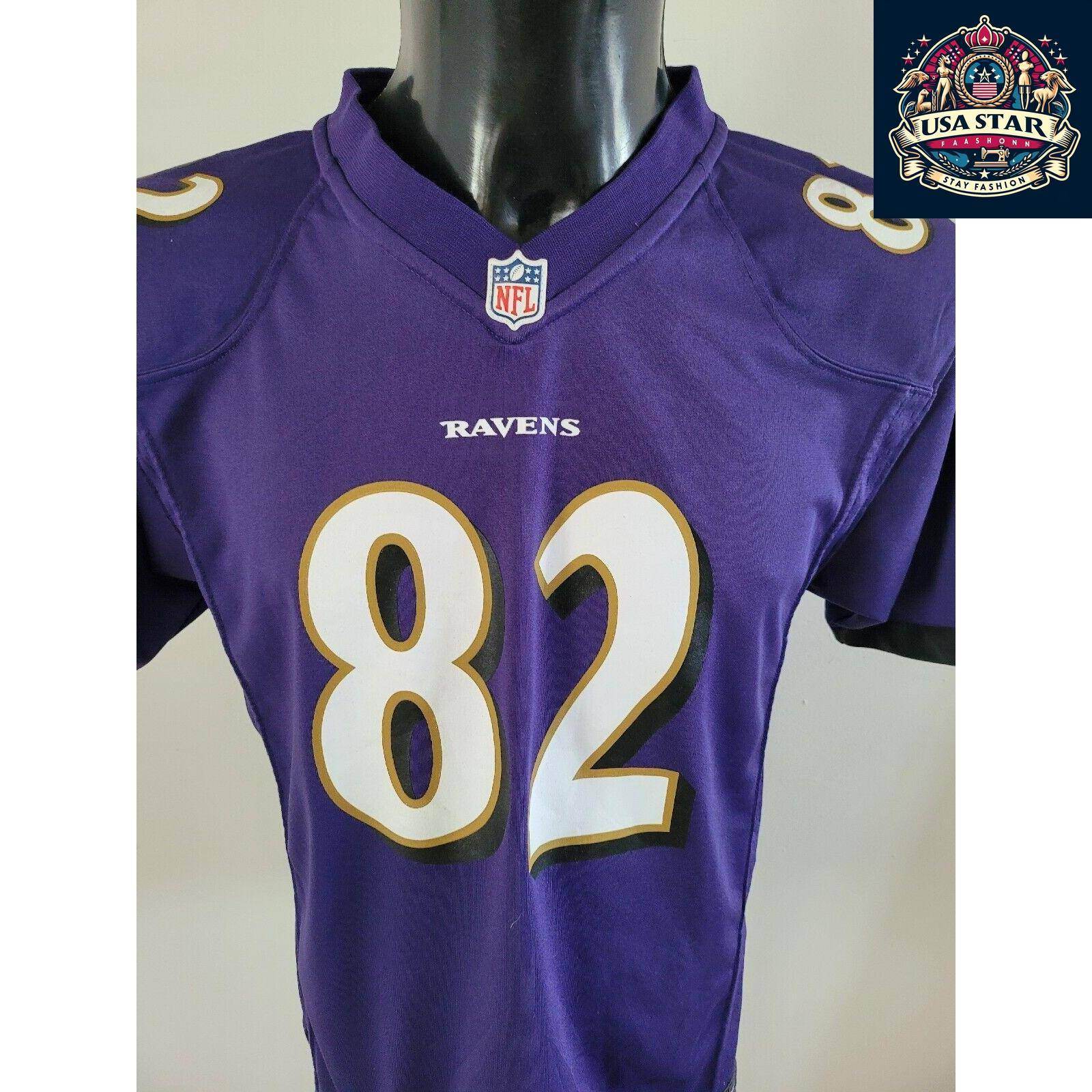 Nike Youth Ravens Jersey 82 Torrey Smith XL - On - Field NFL Apparel for Young Fans - USASTARFASHION