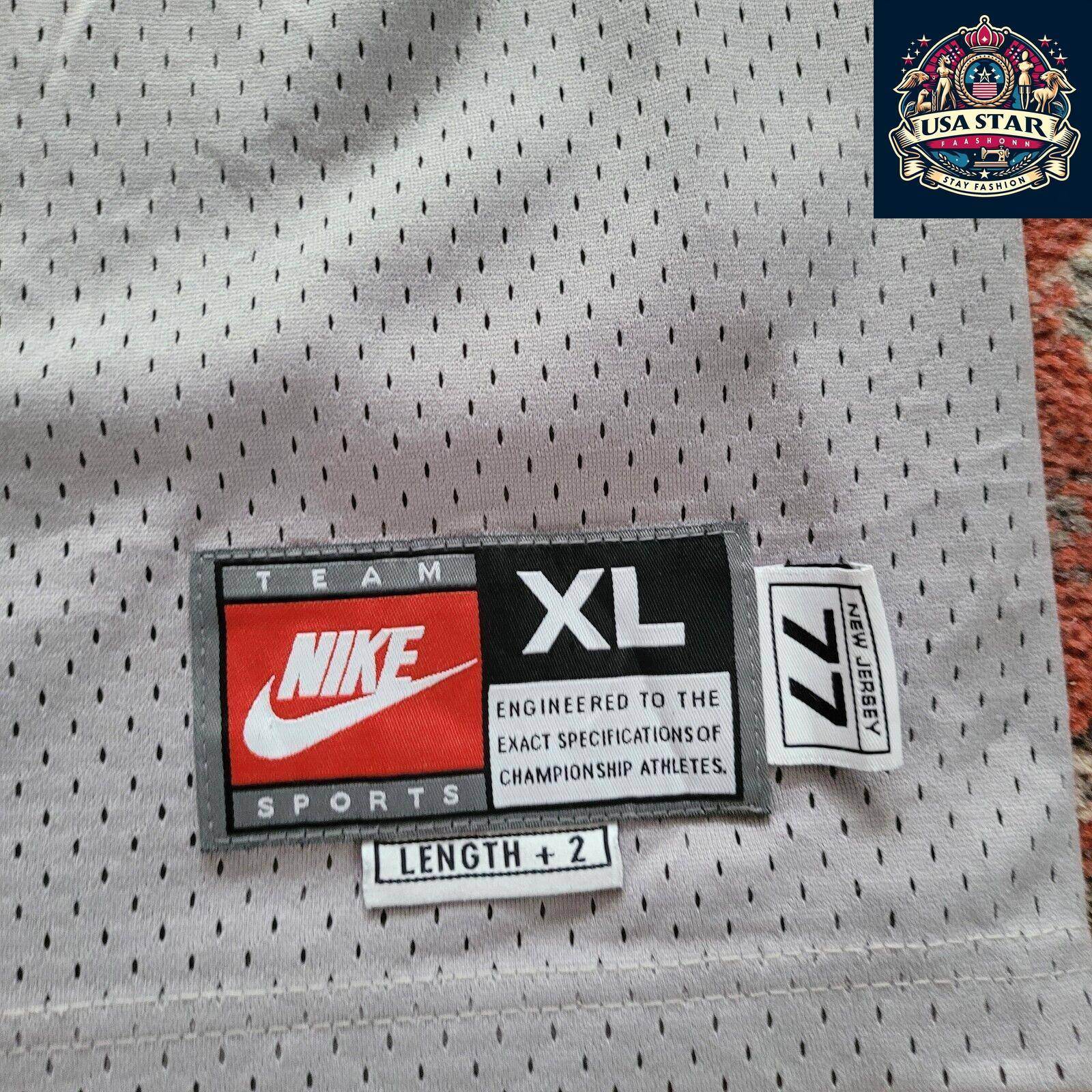 Official Nike Vintage Basketball Jersey 5 Jason Kidd New Jersey Nets Swingman XL - Retro Style - USASTARFASHION