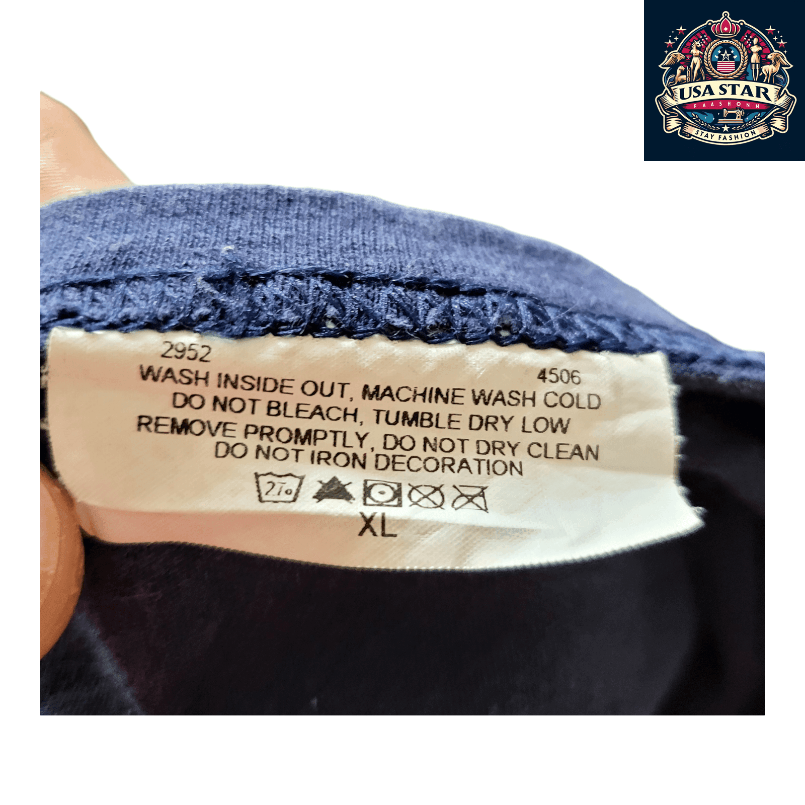 Jimmie Johnson T-Shirt XL by Chase Authentics - Black Cotton with 48 Lowe's Chevy Logo - USASTARFASHION