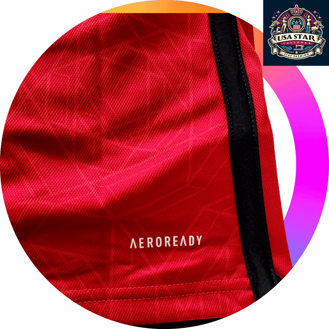 Adidas Manchester United Youth Jersey 2023/24 George 9 Size 9 - 10 Years Red Football Shirt - USASTARFASHION