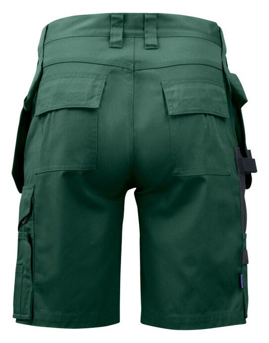 ProJob Workwear PJ645535 ProJob Prio Trade Holster Shorts - Forest Green