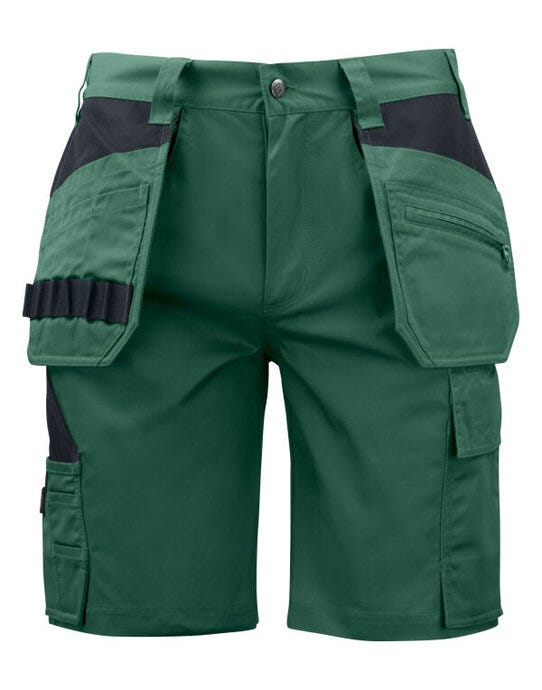 ProJob Workwear PJ645535 ProJob Prio Trade Holster Shorts - Forest Green