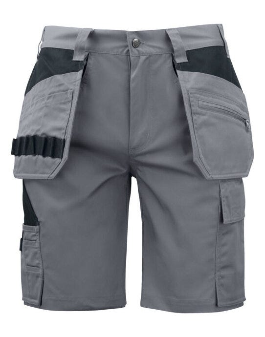 ProJob Workwear PJ645535 ProJob Prio Trade Holster Shorts - Grey