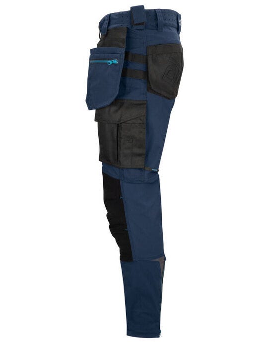 ProJob Workwear PJ645550 ProJob Kevlar Stretch Holster Trouser - Navy