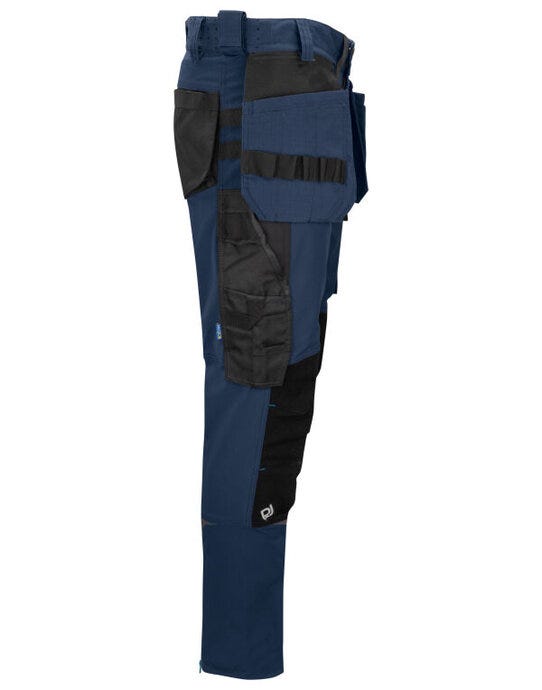 ProJob Workwear PJ645550 ProJob Kevlar Stretch Holster Trouser - Navy